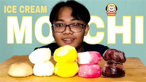 Mukbang Mochi Ice Cream Dinginnnn Youtube