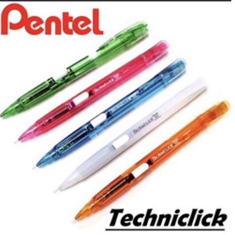 Pentel Pd105c Techniclick Automatic Pencil 05mm Shopee Philippines