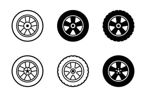 Truck Tyre Vector Art Icons And Graphics For Free Download