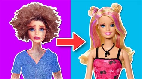 Barbie Trucos Faciles Para Cambios De Look Manualidades