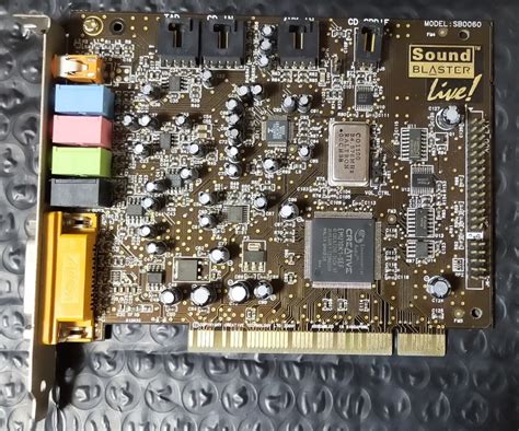 【傷や汚れあり】 Creative Sound Blaster Live Pci Sb0060の落札情報詳細 ヤフオク落札価格検索