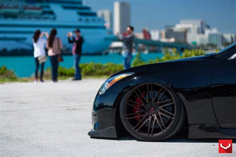 Sinister And Stylish Lowered Infiniti G Fitted With A Body Kit