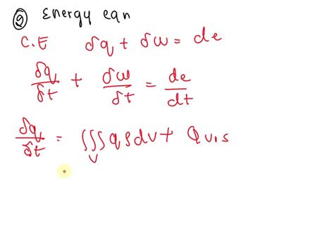 Solved The Governing Equations Of Fluid Dynamics 22 Derive The