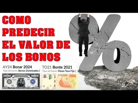 COMO PREDECIR EL PRECIO DE UN BONO Para GANAR Mas Bonos En Pesos Y