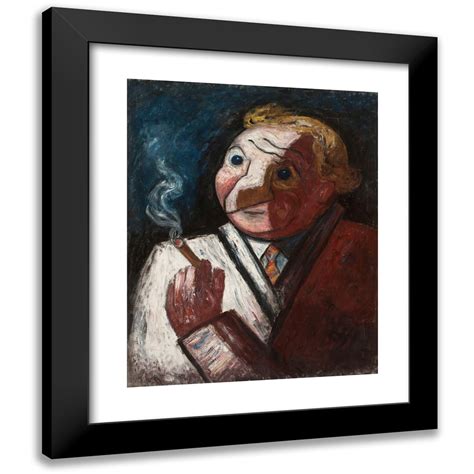 Tadeusz Makowski 12x14 Black Modern Framed Museum Art Print Titled