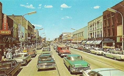 Town of Port Huron , Michigan 1963, this would have been taken when I ...