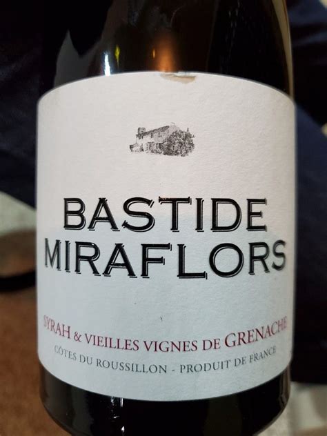 Domaine Lafage C Tes Du Roussillon Bastide Miraflors France