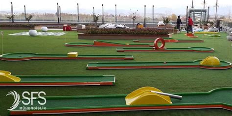 Mini Golf Sahası Yapımı Mini Golf Seti Fiyatları Sfs Mühendislik