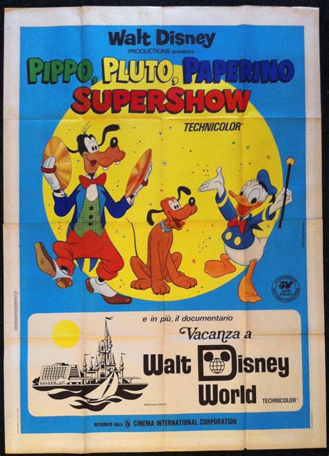 Pippo, Pluto, Paperino, Supershow 1 – Poster Museum