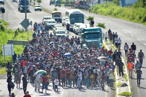 New Migrant Caravan Sets Off For Us From Southern Mexico Sight Magazine