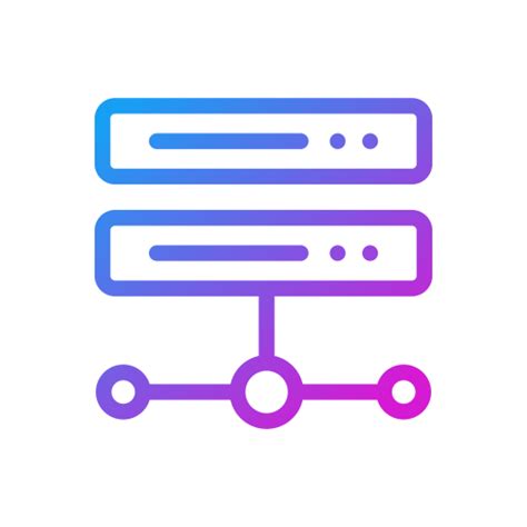 Hosting Generic Gradient Outline Icon