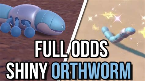 Live Shiny Orthworm In Pokemon Violet Full Odds Youtube