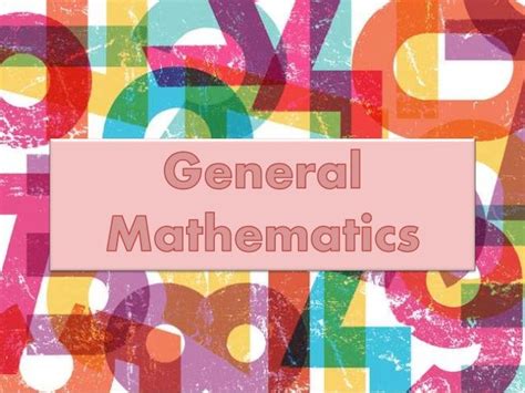 General Math Grade 11 Course Outline