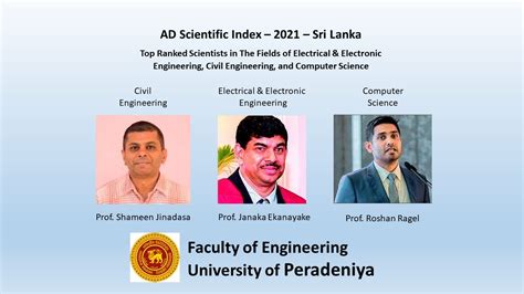 Faculty Of Engineering University Of Peradeniya