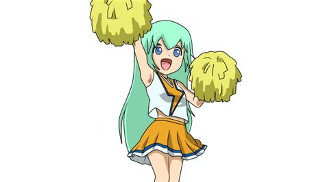 Anime Cheerleader Cheerleading Spirit Free PNG