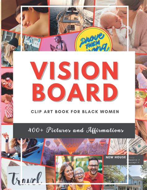 Buy Vision Board Clip Art Book For Women A Powerful Tool To Create