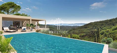 Immaculate 6 Bedroom Villa For Sale With Panoramic View In Grimaud