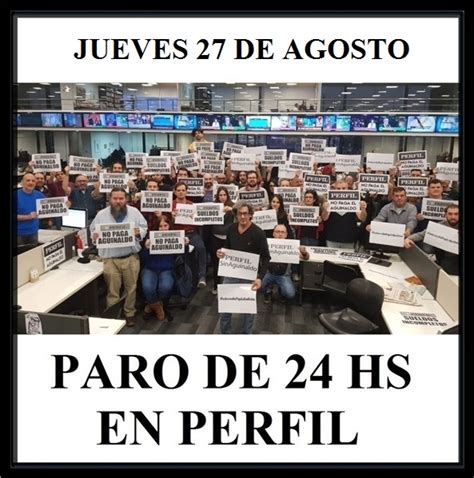 Nuevo Paro De 24 Horas En Editorial Perfil