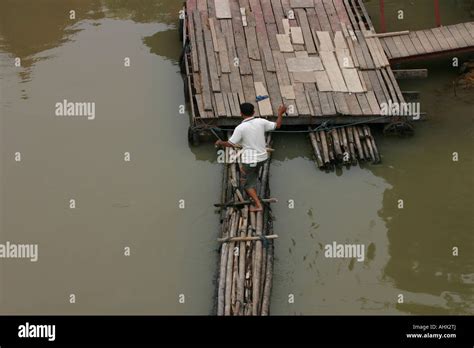 Man Walking Plank Stock Photo Alamy