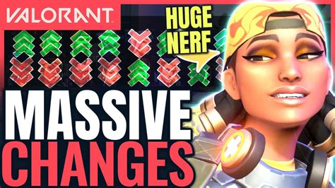 Valorant Buffs And Nerfs For Every Agent Massive Balance Patch Patch