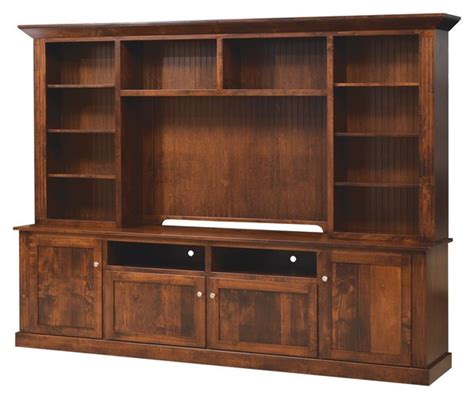 108 Entertainment Center Wall Unit From Dutchcrafters Amish Furniture