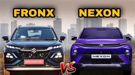 Tata Nexon Facelift Vs Maruti Suzuki Fronx Most Detailed Comparison