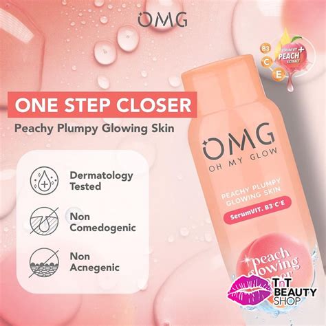 Jual OMG OH MY GLOW PEACH GLOWING TONER 100 ML Shopee Indonesia