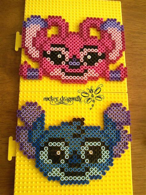 Stitch Angel Perler Bead Patterns Perler Bead Disney Perler Beads