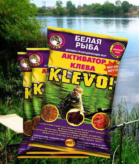 Активаторы клева рыбы: обзор лучших активаторов
