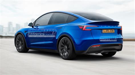 Tesla Model Y Facelift Imagined Ahead Of 2024 Launch