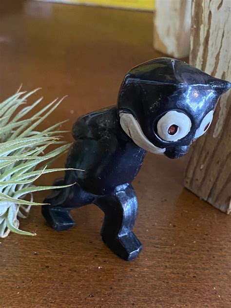 Celluloid Felix The Cat Figurine Etsy