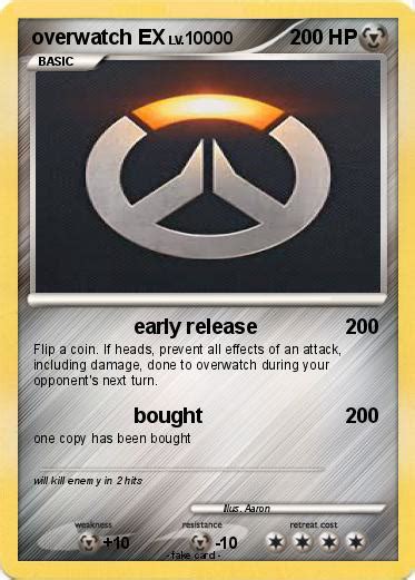 Pokémon Overwatch Ex Early Release My Pokemon Card