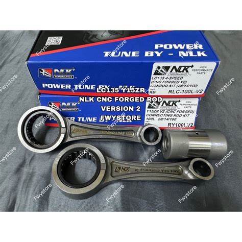 Nlk Conrod Forged Racing Connecting Rod Kit Lc Y Zr Fz S S V