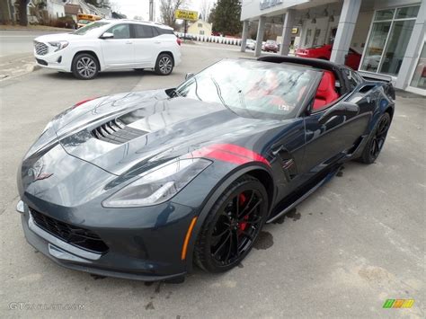 Shadow Gray Metallic Chevrolet Corvette Grand Sport Coupe