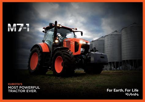 Pdf Kubotas Most Powerful Tractor Ever Introducing The New M