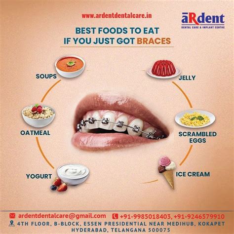 Best Foods To Eat If You Just Got Braces Braces Food Dental Facts