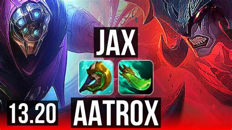 JAX Vs AATROX TOP 8 0 2 Legendary 300 Games KR Grandmaster