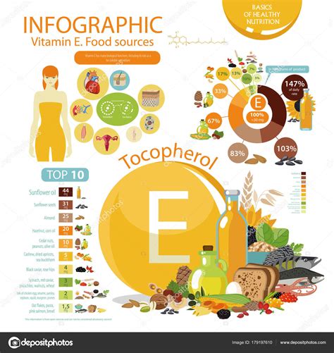 Vitamin E In Foods Chart A Visual Reference Of Charts Chart Master