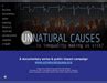 UNNATURAL CAUSES Action Center Handouts CALIFORNIA NEWSREEL