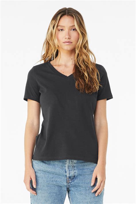 Black V Neck Tees