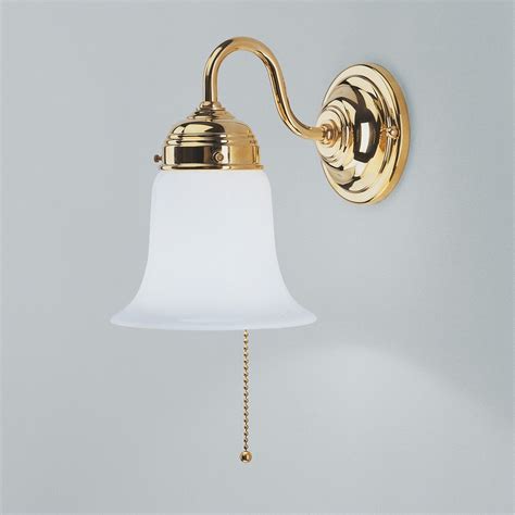 Sibille Polished Brass Wall Light Uk