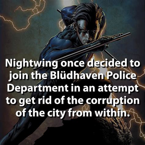 DC Comics | Movie Facts on Instagram: “Police Officer and Nightwing - Cool! 😎 || Follow ...