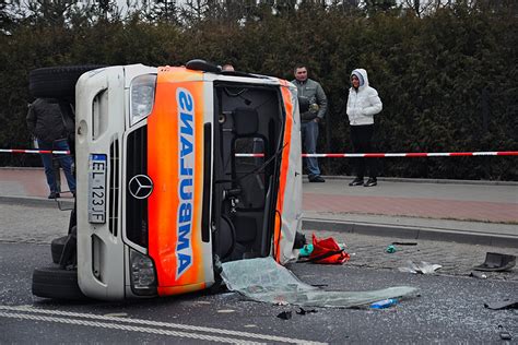 Wypadek Karetki W Konstantynowie Dzkim Ratownicza Net