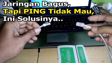 Cara Cek Kabel Lan Yang Bermasalah Dengan Tester Youtube