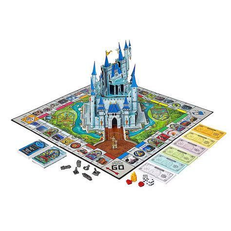 Disney Board Game Monopoly Theme Park Edition