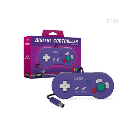 Digital Controller For Gamecube® Cirka Purple Gamecube