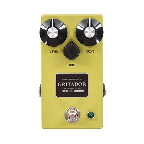 Browne Amplification Gritador Classic Overdrive Reverb Australia