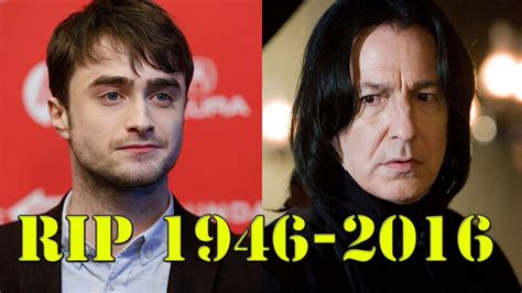 Muere Actor De Harry Potter Alan Rickman A Los 69 Mejor Conocido Como