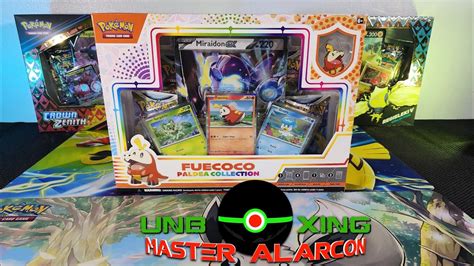 Unboxing Una Caja De Fuecoco De Paldea Collection Youtube