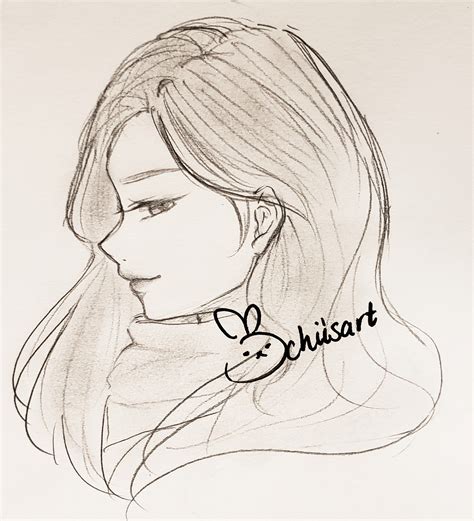 [FANART SKETCH] Patricia Rakepick side profile sketch. She's an ...